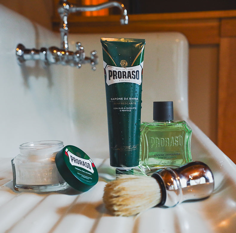 Shaving Cream Tube: Refreshing