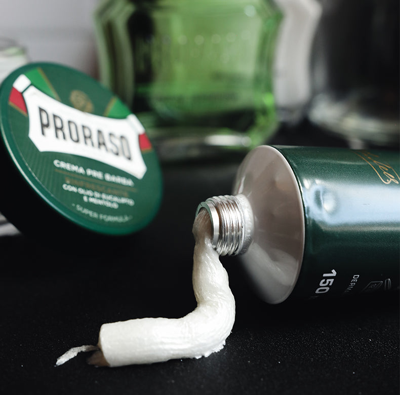 Shaving Cream Tube: Refreshing