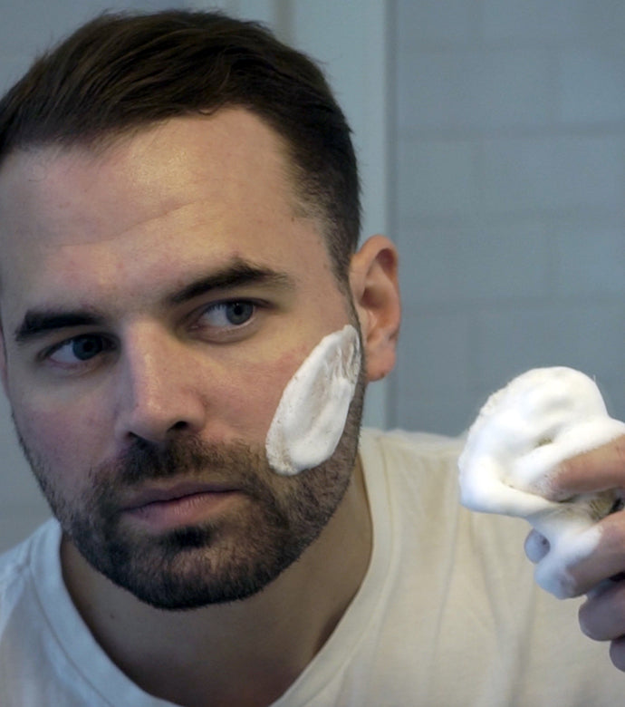 Shaving Cream Tube: Refreshing