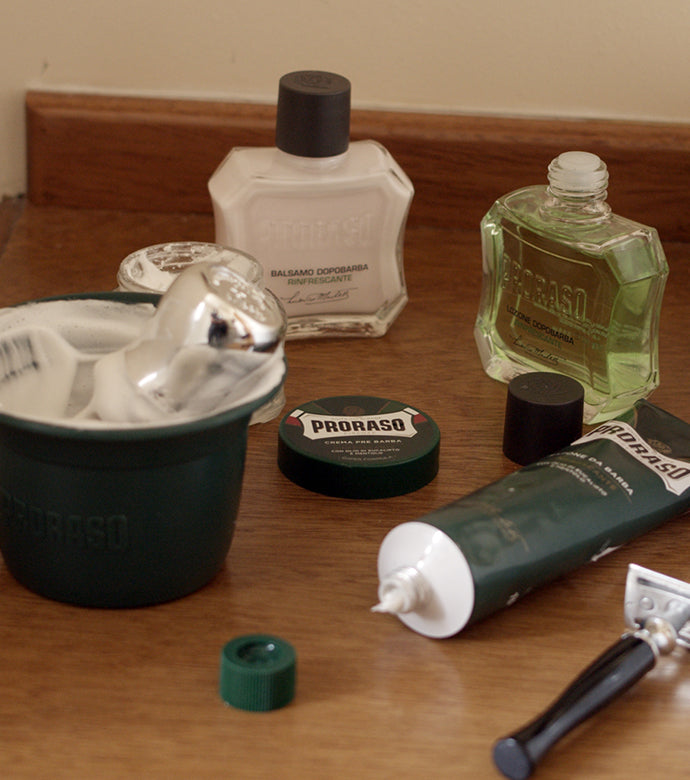 Shaving Cream Tube: Refreshing