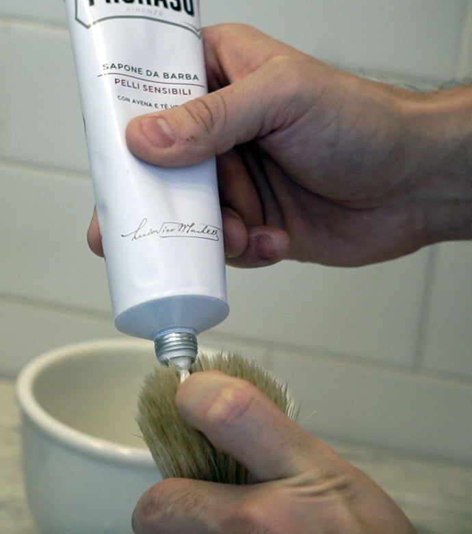 Shaving Cream Tube: Sensitive Skin