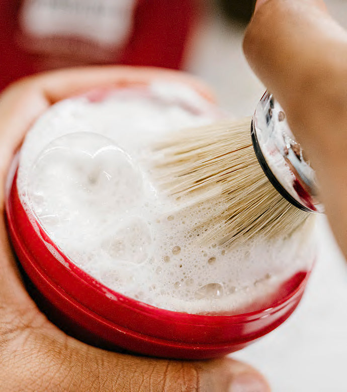 Shaving Soap in a Bowl: Nourishing for Coarse Beards