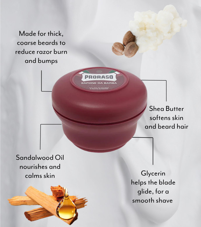 Shaving Soap in a Bowl: Nourishing for Coarse Beards