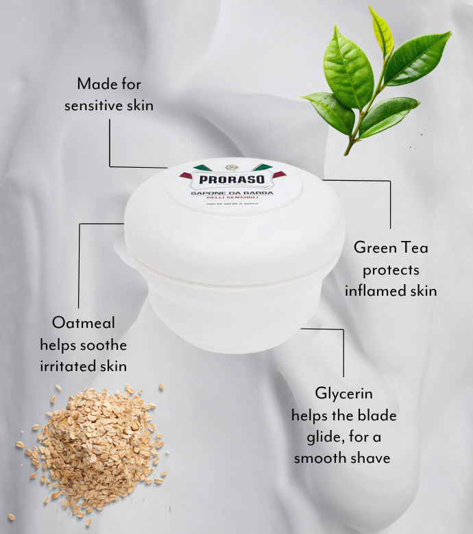 Shaving Soap in a Bowl: Sensitive Skin