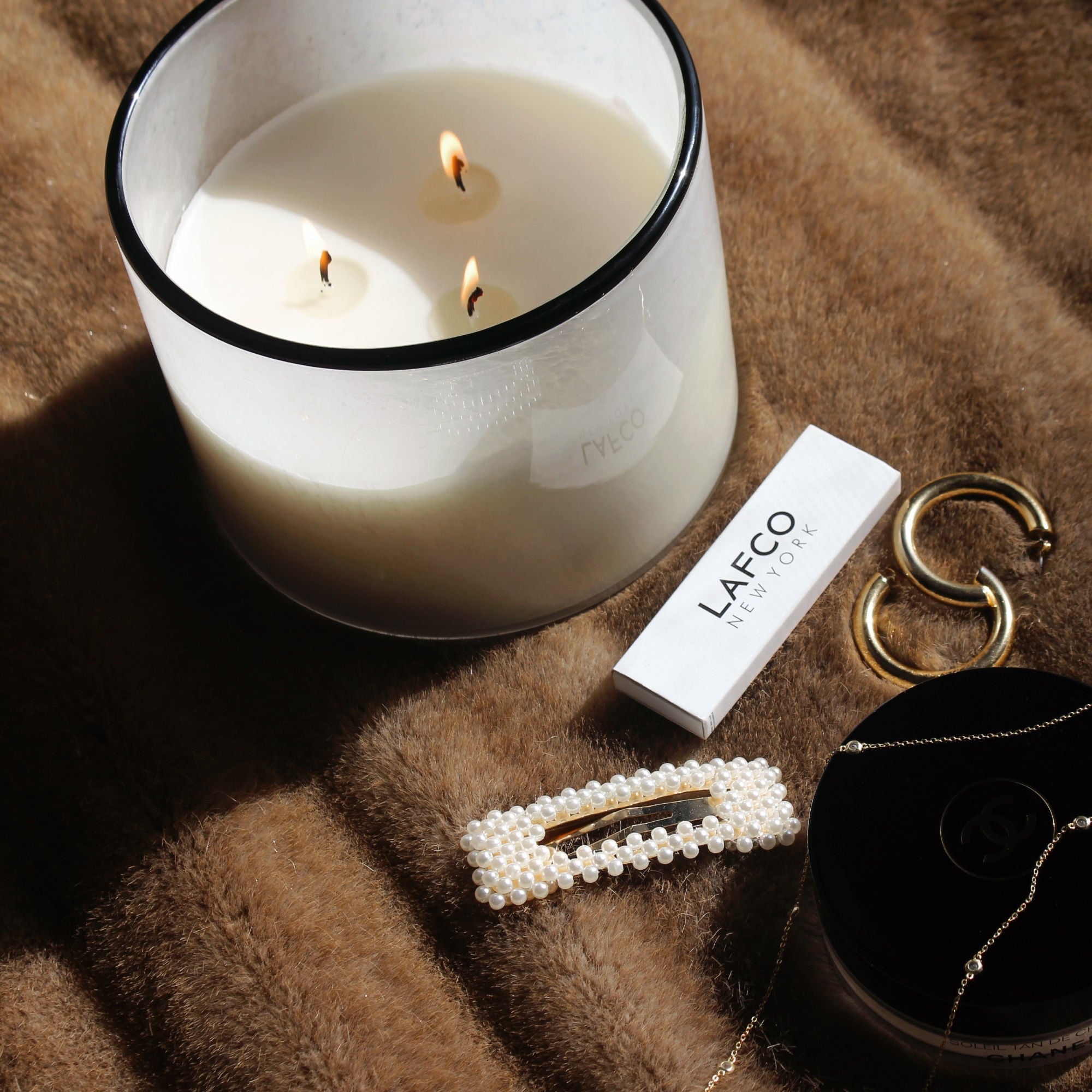 Champagne Candle